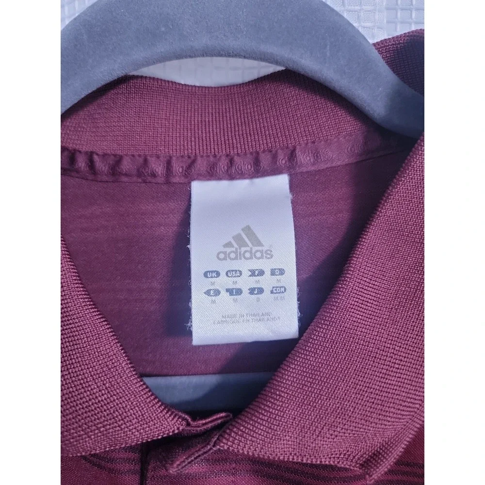 2-- Adidas SS Golf Polo Shirts Mens size MEDIUM